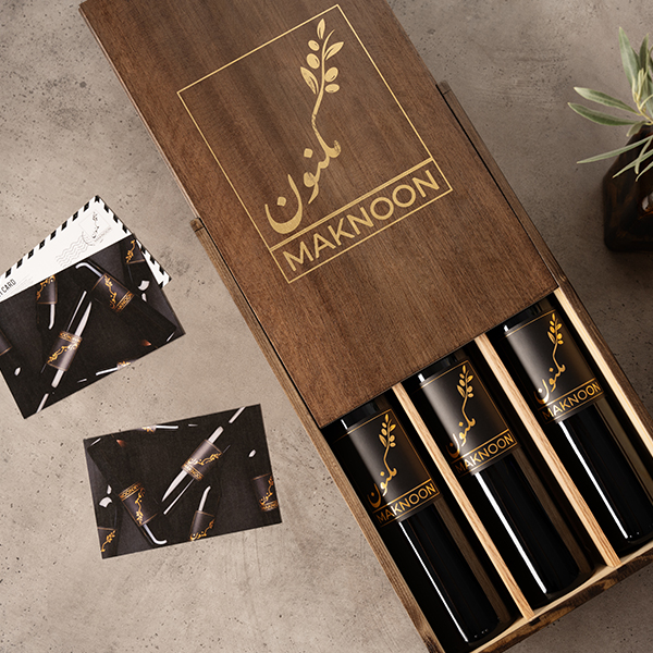 Corporate Gifts of Extra Virgin Olive Oil by Maknoon
